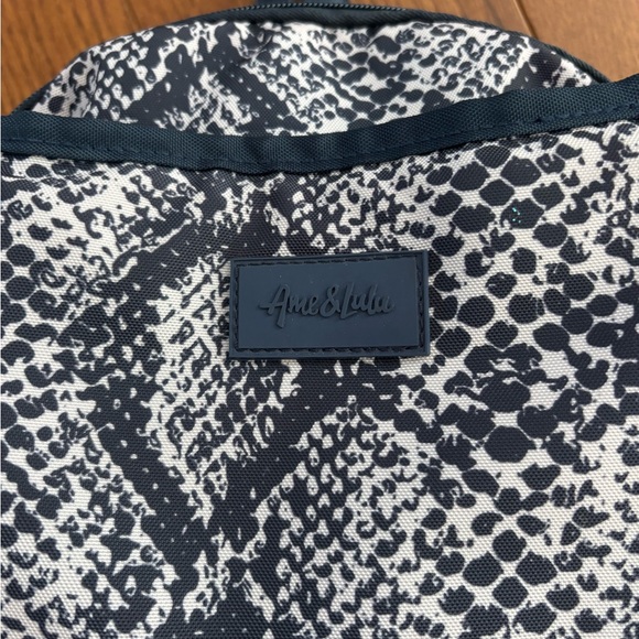 Ame & Lulu Snake Patterned Tennis Bag - Picture 2 of 3